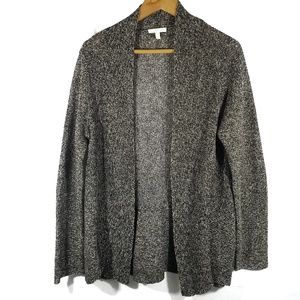Eileen Fisher 100% Linen Open Front Cozy Cardigan